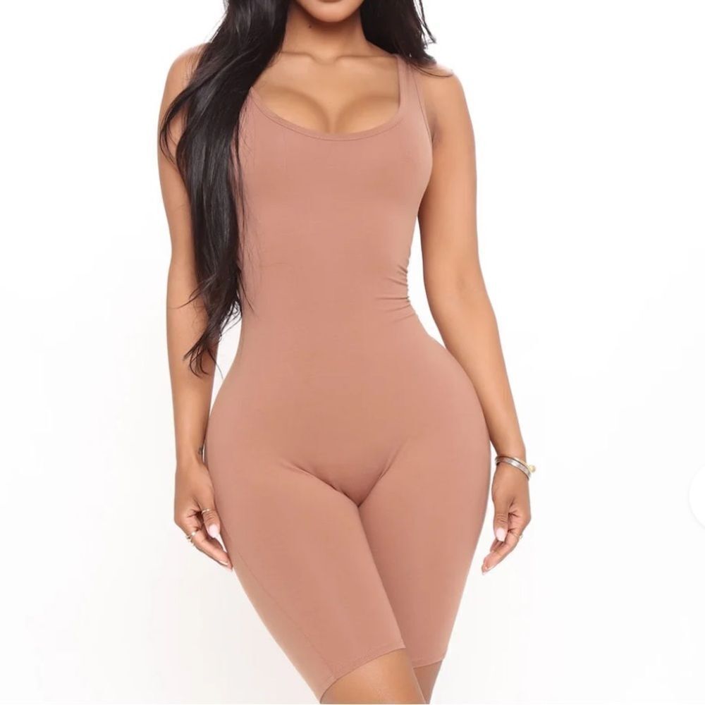Keep It Caliente Romper - Mocha Used Once